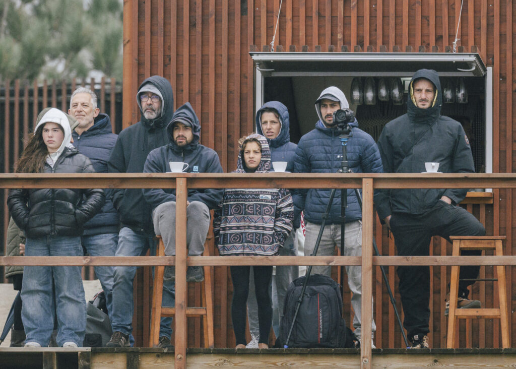 Coaches at surf comp